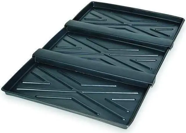 Alt view image 2 of 5 - ULTRATECH 2371 Spill Tray, 16 gal Spill Capacity, Polyethylene