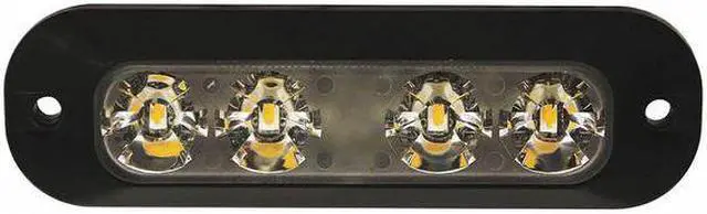 Alt view image 2 of 3 - ECCO ED3704A Warning Light,LED,Amber