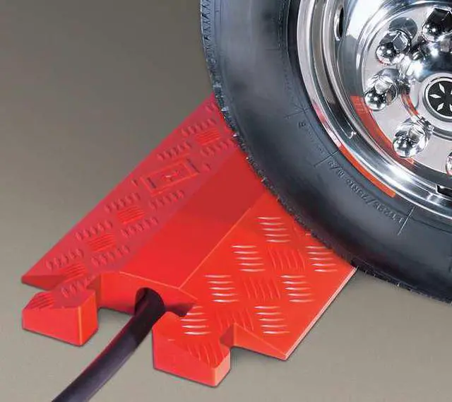 Alt view image 4 of 10 - Cable Protector,  Split Top,  Polyurethane,  T Shaped,  Number of Channels 1