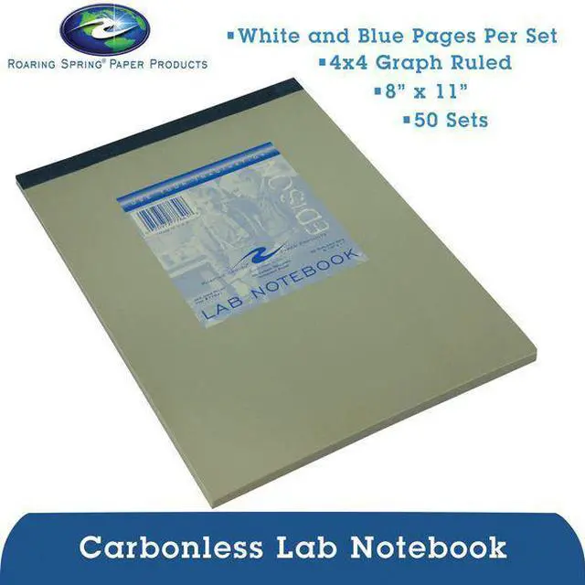 Alt view image 9 of 11 - Roaring Spring Paper Products 77641 Lab Notebook