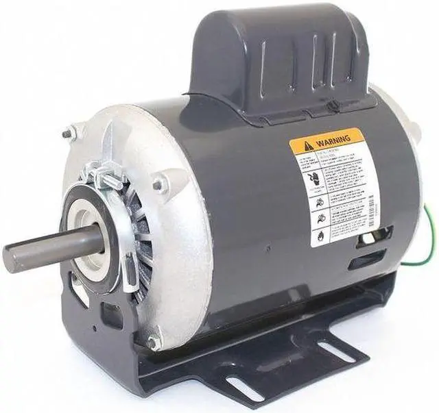 Alt view image 2 of 2 - DAYTON 6K857 Split-Phase Belt Drive Motor, 3/4 HP, 56 Frame, 115V AC Voltage,