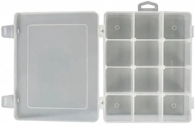 Alt view image 4 of 4 - WESTWARD 5MZJ1 Tool Case with 12 compartments, Plastic, 1 3/4 in H x 7 in W