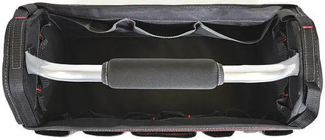Alt view image 2 of 3 - WESTWARD 32PJ34 Tool Tote, Black, Polyester, 11 Pockets