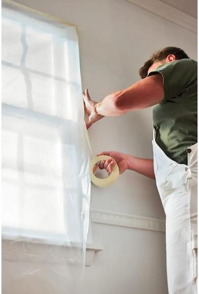 Alt view image 7 of 10 - Shurtape CP 66 Contractor Grade, High Adhesion Masking Tape, 18mm x 55m, Natural, 1 Roll 100778