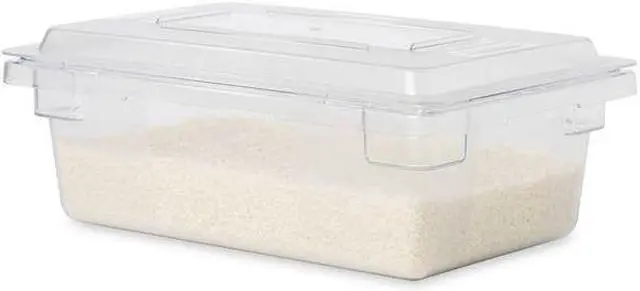Alt view image 5 of 8 - RUBBERMAID COMMERCIAL FG331000CLR Lid,Food/Tote,Clear