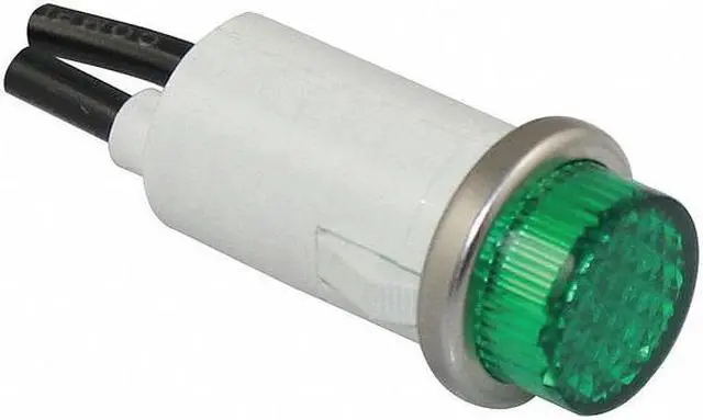 Alt view image 2 of 2 - ZORO SELECT 20C843 Raised Indicator Light,Green, 24V