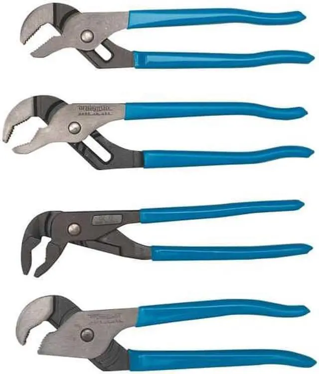 Alt view image 2 of 8 - CHANNELLOCK 480 20 1/4 in Bigazz Straight Jaw Tongue and Groove Plier, Serrated