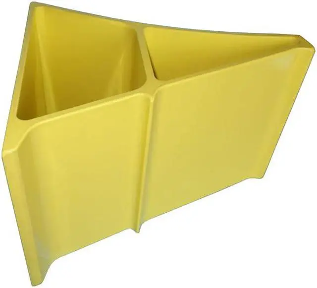 Alt view image 3 of 3 - ZORO SELECT 19P542 Wheel Chock.Alum,W 7 In, H 8 In