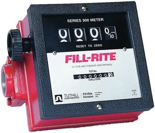 Alt view image 2 of 2 - FILL-RITE 901C Flowmeter, 1 in. FNPT