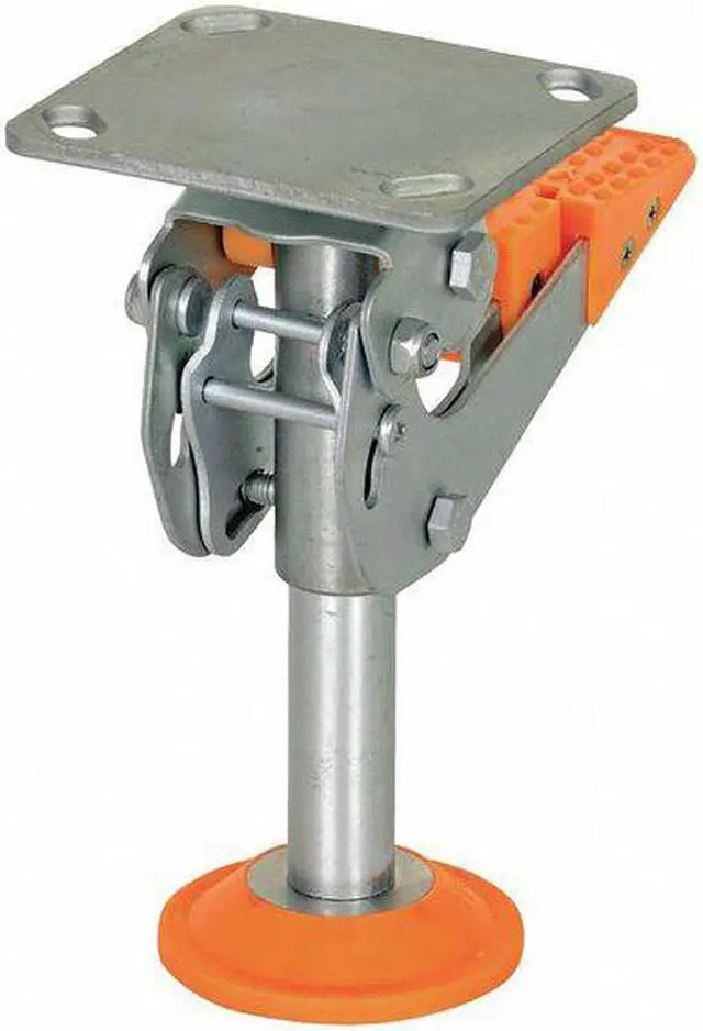 Alt view image 4 of 4 - ZORO SELECT FL-LKH-8 Floor Lck,Top Plate,8-1/4 in H,8 in Cstr