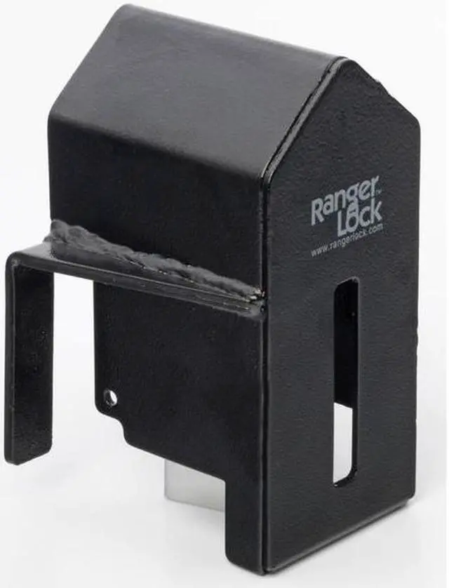 Alt view image 4 of 6 - Lock Guard, Steel, Black, 4x5x6.5 In