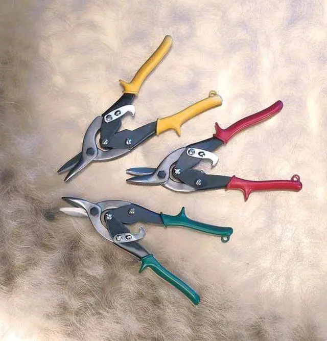 Alt view image 3 of 3 - WESTWARD 4PM06 Aviation Snip Set, Left/Right/Straight, 9 3/4 in, Steel