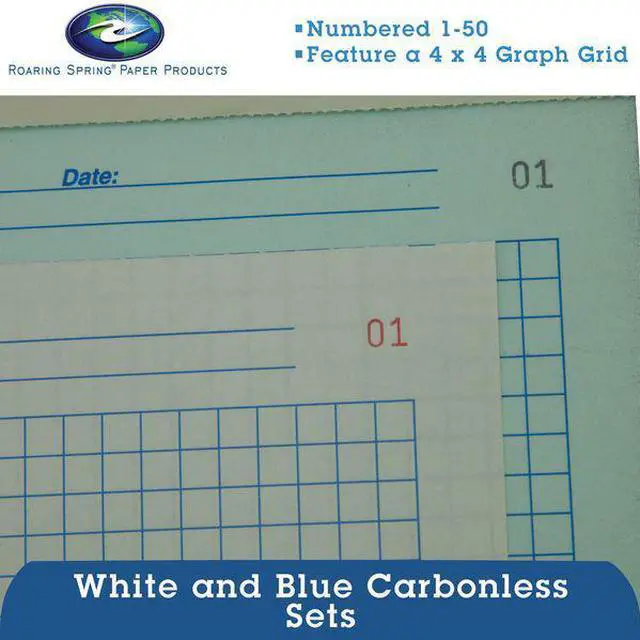 Alt view image 11 of 11 - Roaring Spring Paper Products 77641 Lab Notebook
