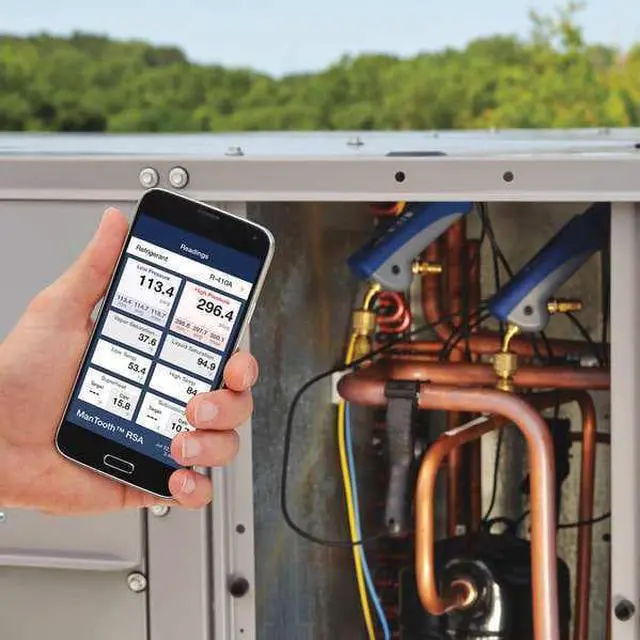 Alt view image 4 of 4 - YELLOW JACKET 67003 Vacuum Gauge,Digital,0 to 700 psi