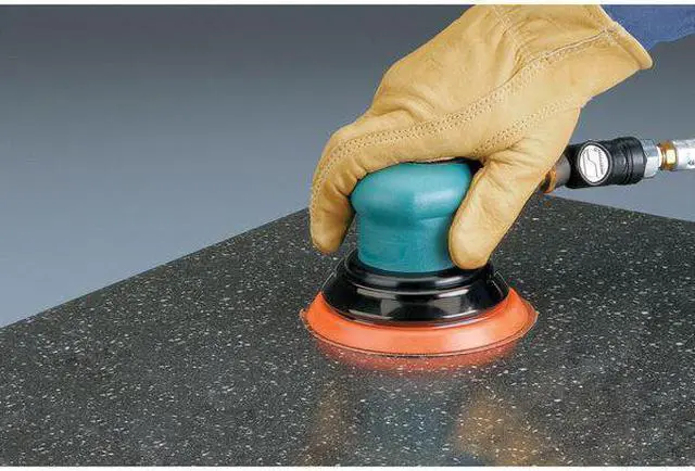 Alt view image 7 of 7 - DYNABRADE 59020 Dynorbital-Spirit Air Random Orbital Sander,0.25HP,5 In.