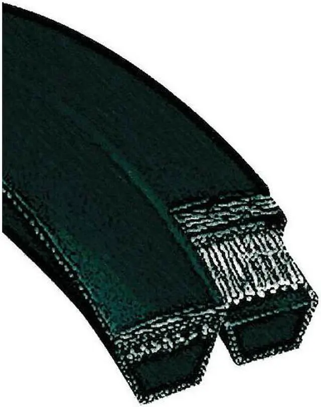 Alt view image 3 of 3 - DAYTON 3HEX9 2/B90 Banded V-Belt, 93-3/4" Outside Length, 1-1/3" Top Width,