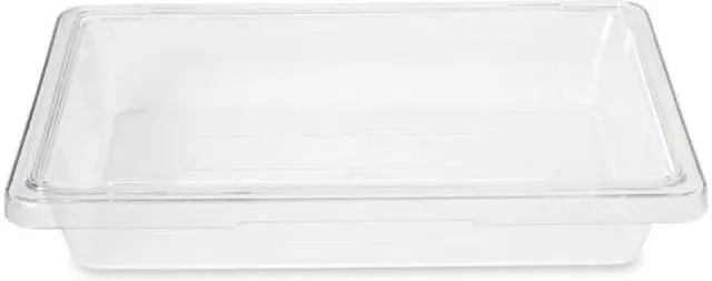 Alt view image 5 of 8 - RUBBERMAID COMMERCIAL FG330700CLR Food Box, 8 qt., Clear