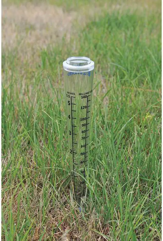 Alt view image 7 of 7 - LAMOTTE 1047 Rain Gauge,0.1 In To 5.5 In Cap