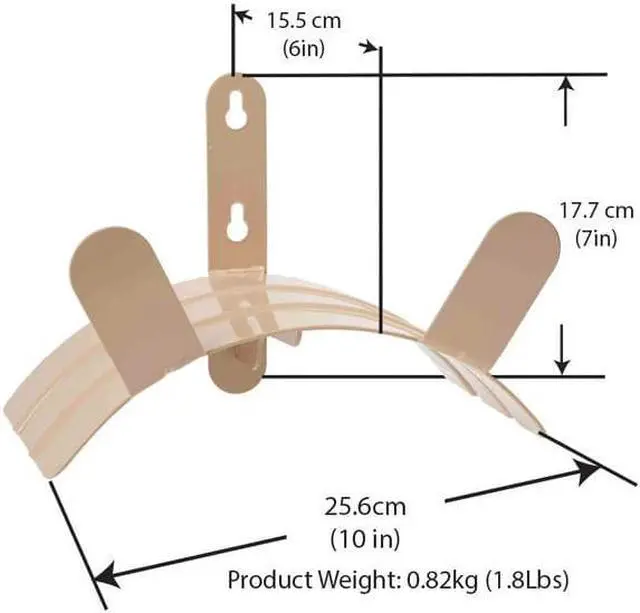 Alt view image 9 of 12 - LIBERTY 2LRL1 Wall Mount Hose Hanger,Steel,6 In. Dia.