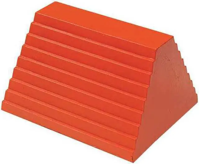 Alt view image 6 of 7 - ZORO SELECT 1GUK8 Wheel Chock,12 In W x 6 In H,Black