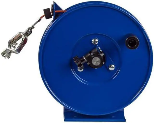 Alt view image 8 of 8 - COXREELS SDHL-200 Static Discharge Cable Reel,Blue,200 ft.