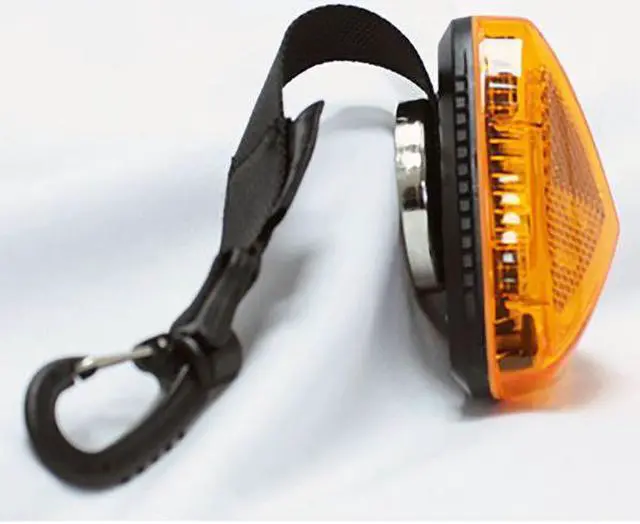 Alt view image 3 of 5 - K&E SAFETY M25-A Warning Light,Amber,LED,2 AA Batteries