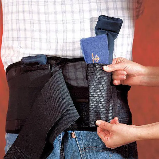 Alt view image 5 of 5 - IMPACTO ATAM Air Temp Advantage Back Belt,Black,M