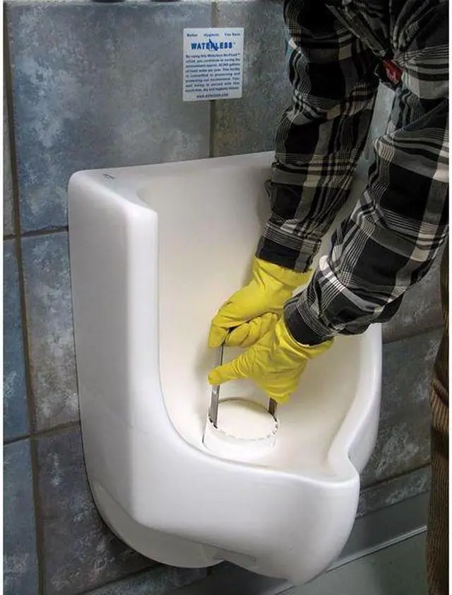 Alt view image 5 of 7 - WATERLESS NO-FLUSH URINAL 4001 EcoTrap(R) Tool,Stainless Steel