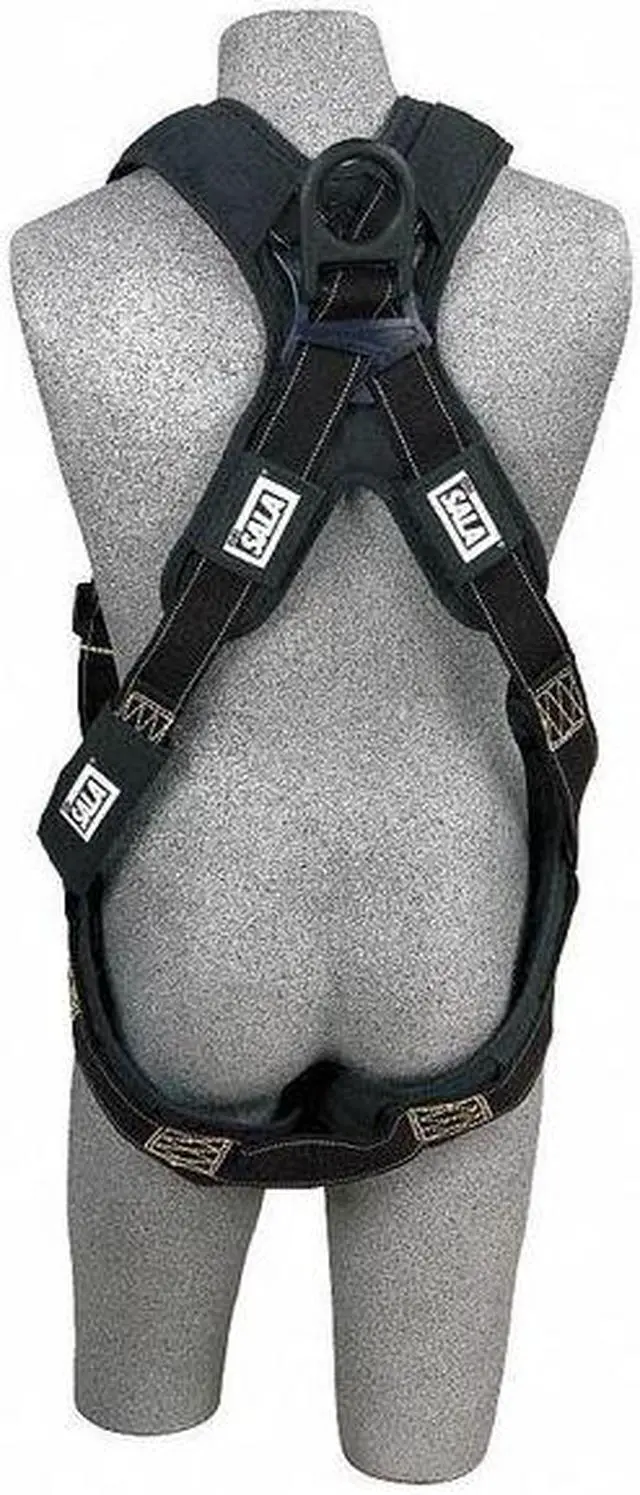 Alt view image 3 of 3 - Full Body Harness, L, 420 lb., Black