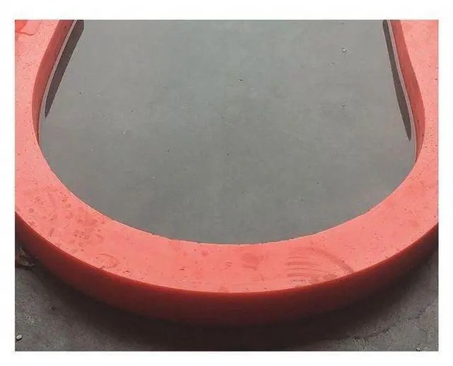 Alt view image 3 of 3 - Quick Dam QDID224 Portable Flood Dam - Polyurethane - 4 ft. L