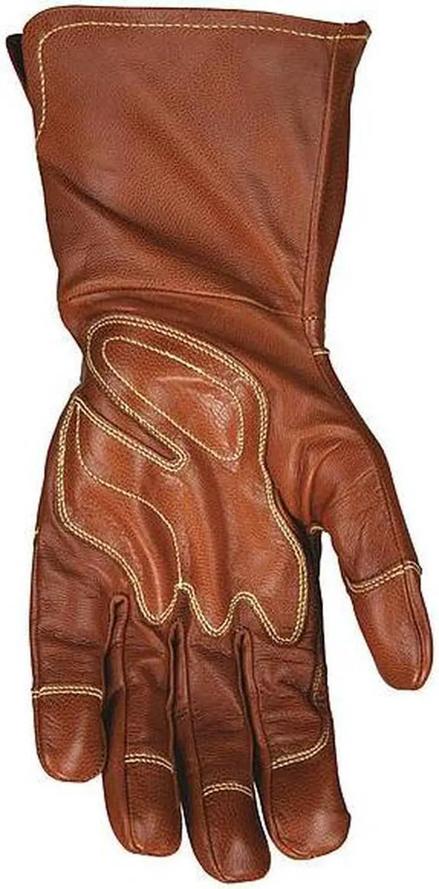 Alt view image 3 of 3 - MCR SAFETY MU3624GXXL Leather Drivers Gloves, Goatskin ( Double Palm ),