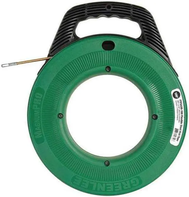 Alt view image 3 of 3 - Greenlee 100 ft. Flexible Steel Fish Tape   FS439-100
