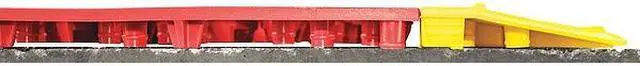 Alt view image 5 of 6 - WEARWELL 546 Interlocking Drainage Mat Kit, 5/8 in Thickness, 30 in L, Red