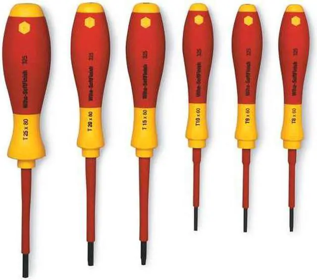 Alt view image 6 of 6 - WIHA 32590 Insulated Screwdriver Set,Torx(R),6 pcs
