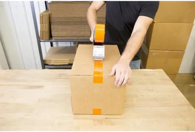 Alt view image 3 of 6 - Shurtape Handheld Tape Dispenser, 72mm W, Gray Gray  FE 3