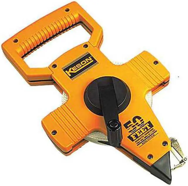 Alt view image 4 of 8 - Keson Long Tape Measure,1/2 In x 50 ft,Pumpkin  OTR-10-50