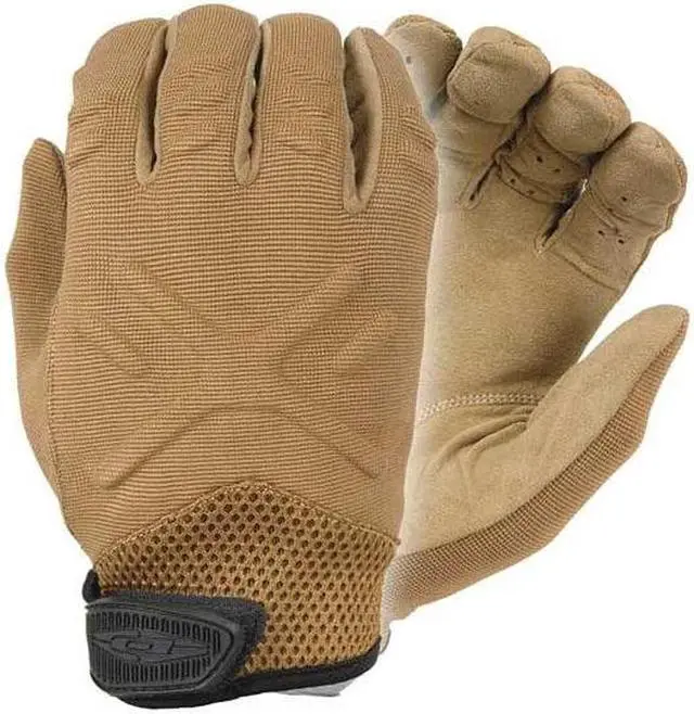 Alt view image 5 of 5 - DAMASCUS GEAR MX 30 LRG Law Enforcement Glove, Cowhide Leather Palm, 8" Length,