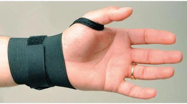 Alt view image 2 of 2 - CONDOR 4WW02 Wrist Wrap,S/M,Ambidextrous,Black