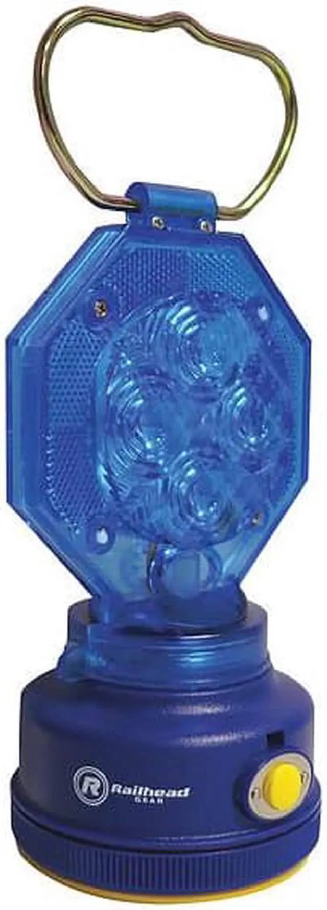 Alt view image 5 of 6 - RAILHEAD GEAR M8-LED Safety Light,Blue,LED,2 D Batteries