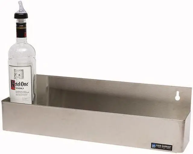Alt view image 3 of 8 - SAN JAMAR B5522GR Speed Rack Bottle Holder 5 Qt/Ltr Bottles Stainless Steel