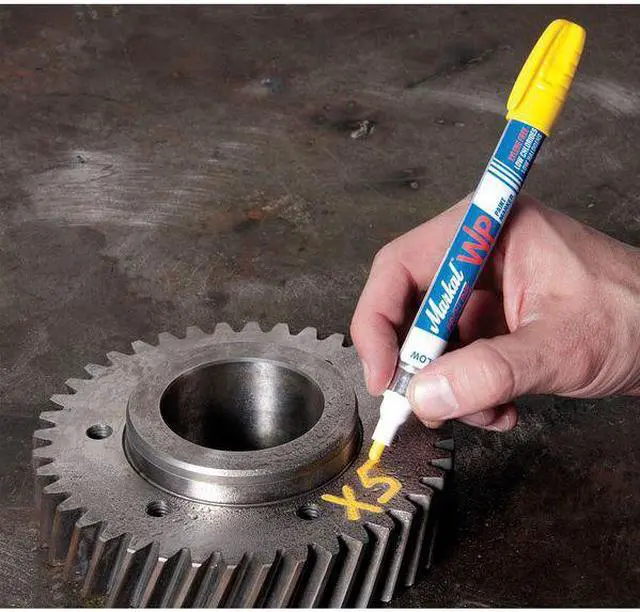 Alt view image 2 of 2 - MARKAL 96934 Paint Marker, Medium Tip, Blue Color Family, Paint