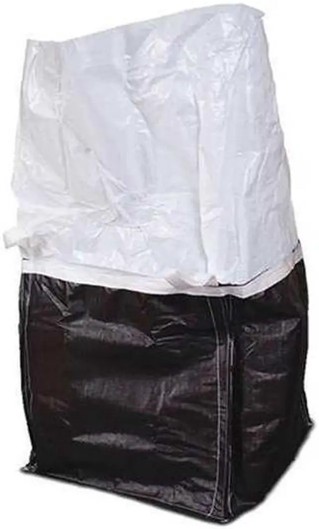 Alt view image 3 of 3 - SHOPTOUGH ST10 Bulk Bags, 165 g/sq m, White, Easy Tie