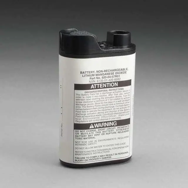 Alt view image 3 of 3 - 3M 520-04-57R01 Battery Pack,Lithium