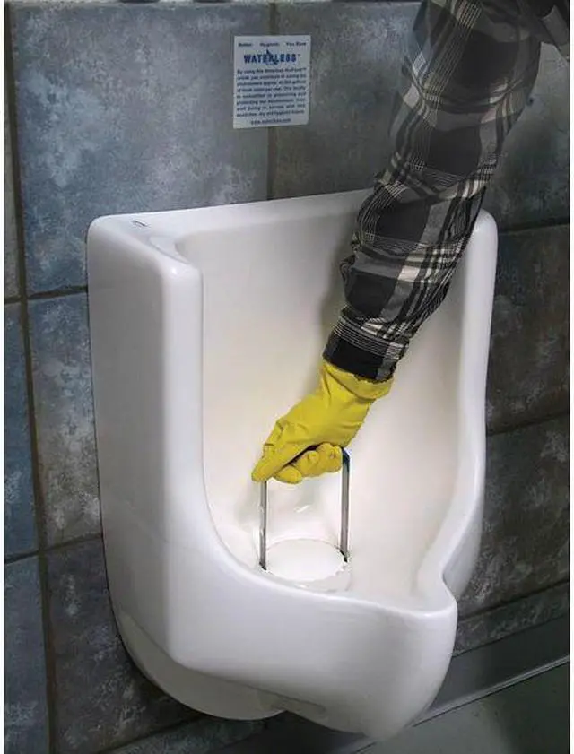 Alt view image 4 of 7 - WATERLESS NO-FLUSH URINAL 4001 EcoTrap(R) Tool,Stainless Steel