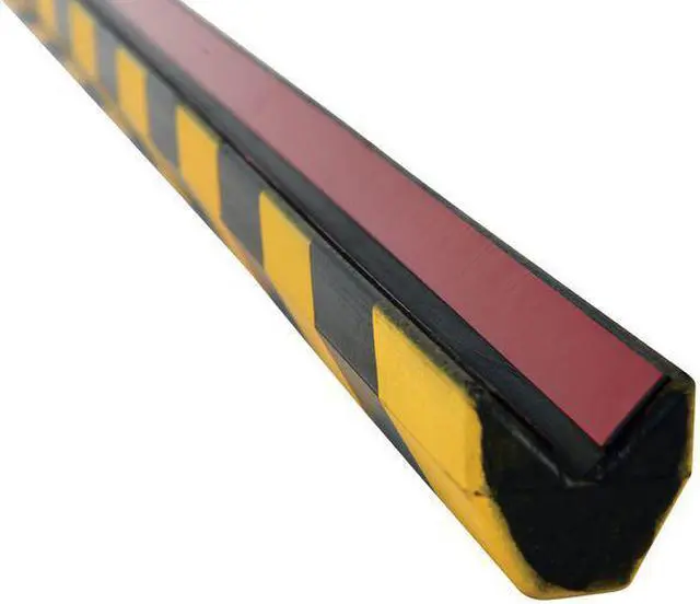 Alt view image 6 of 7 - Vestil FEG-D Foam Edge Guard Adhesive Tape, Yellow & Black - 1.5 x 1.5 x 36 in.