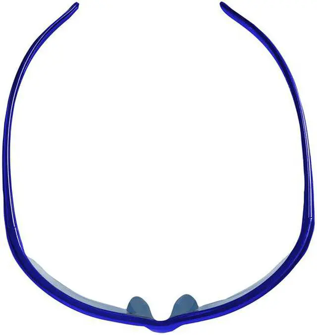 Alt view image 11 of 14 - Equalizer Safety Eyewear Blue Frame Blue Mirror Lens 21301