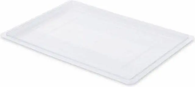 Alt view image 4 of 7 - RUBBERMAID FG330200CLR Lid,Food/Tote,Clear,26 x 18 In.