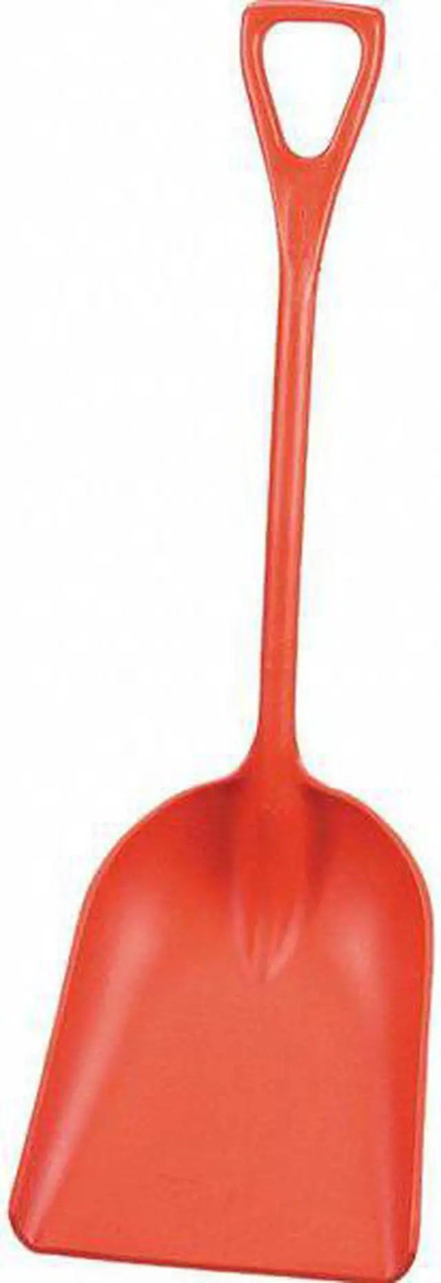 Alt view image 5 of 5 - Plastic Shovel, Red, 14 x 17 In, 42 In L