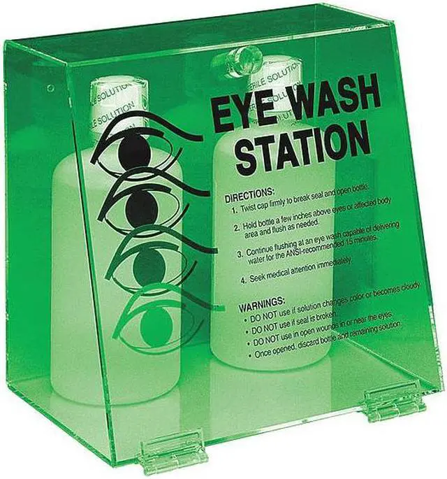 Alt view image 2 of 4 - BRADY PD997E Eyewash Station in Green