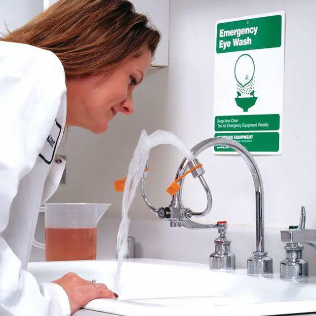 Alt view image 6 of 6 - GUARDIAN EQUIPMENT G1101 Faucet Mounted Eyewash Station No Bowl